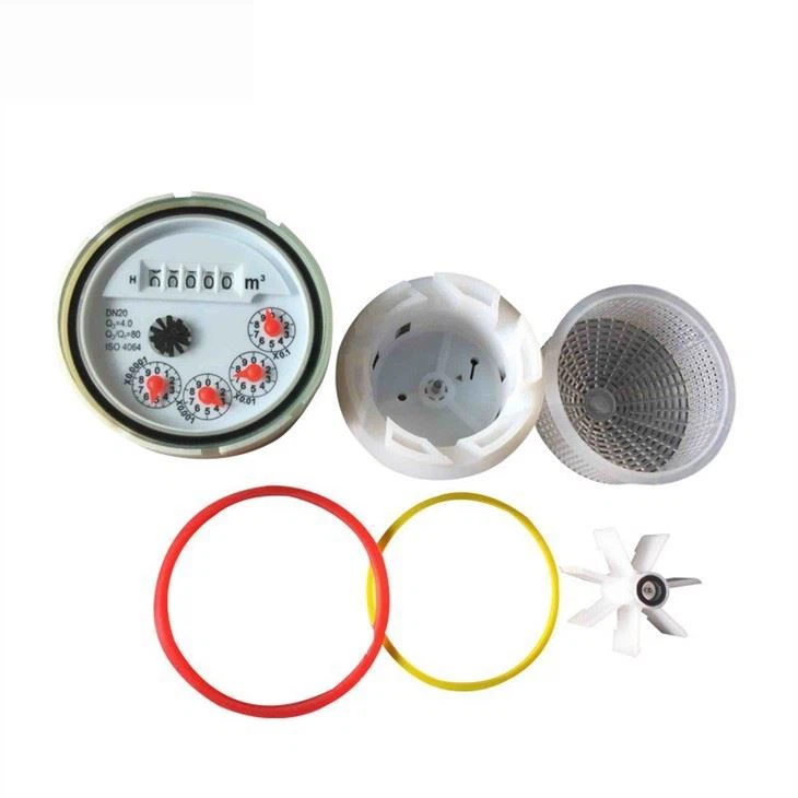 Water Meter Accessories Brass Body Water Meter Spare Parts