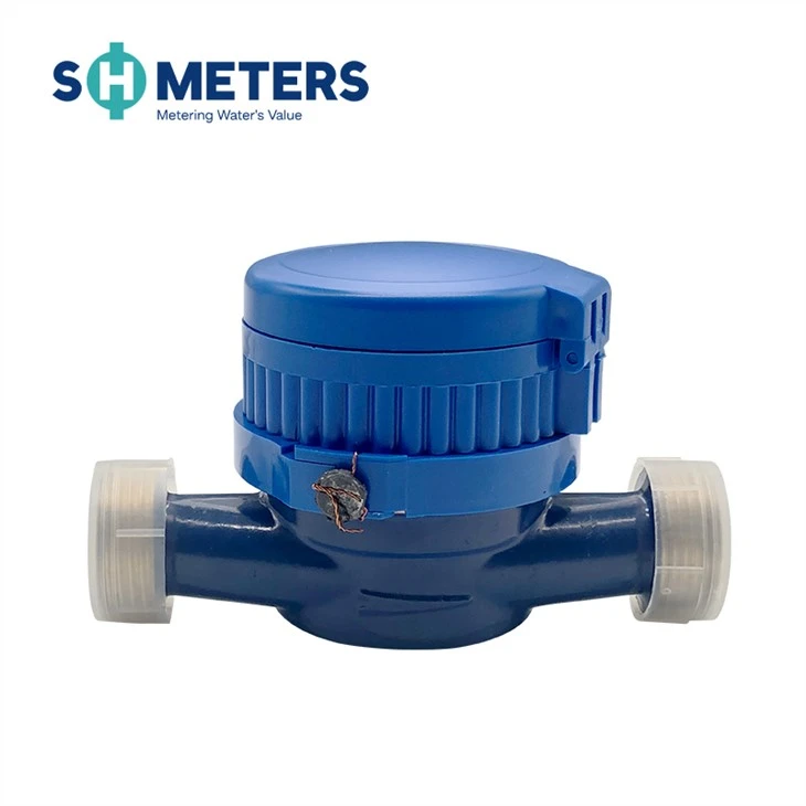 Contor de apă cu șurub de dimensiuni mici Debitmetre Contor de apă cu un singur jet pentru carcasă