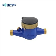 Contor de apă multijet cu ieșire cu impulsuri de 15 mm-50mm din alamă clasa B
