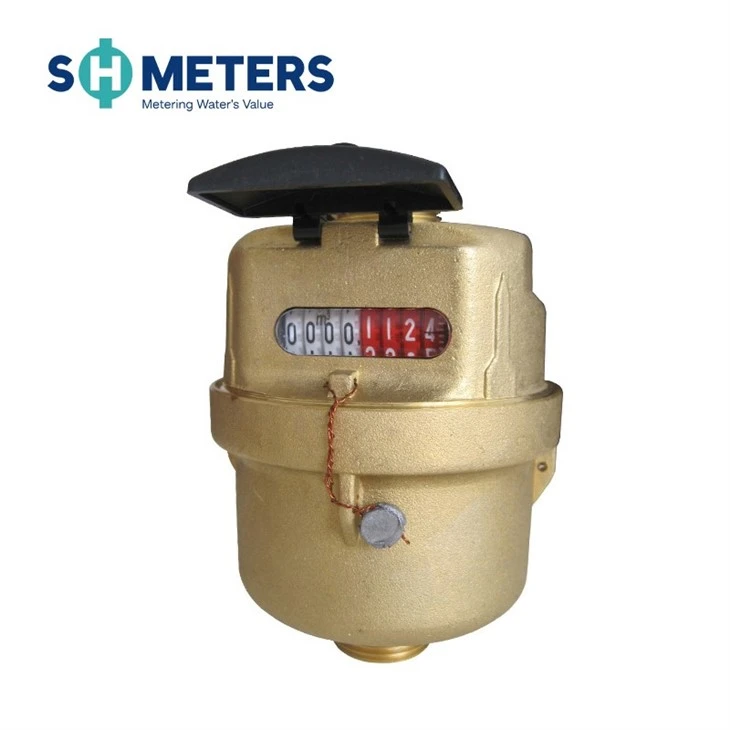 Brass Body Volumetric Water Meter DN15~40mm Brass Body Volumetric Water Meter DN15~40mm